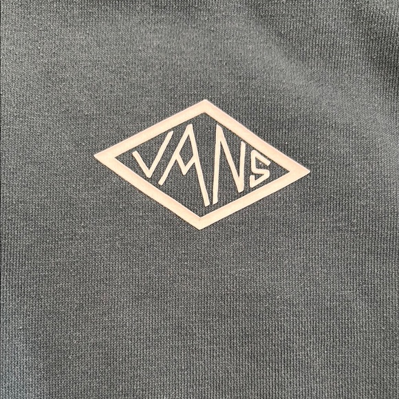 Vans logo hoodie in steel blue. Men’s XL Excellent condition. True skater style! - Picture 2 of 5
